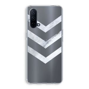 Marmeren pijlen: OnePlus Nord CE 5G Transparant Hoesje