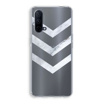Marmeren pijlen: OnePlus Nord CE 5G Transparant Hoesje