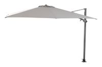 4-Seasons zweefparasol Siesta premium 300 X 300 cm - Mid grey - thumbnail