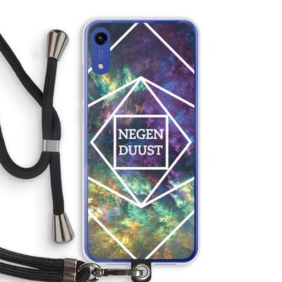 Negenduust ruimte: Honor Play 8A Transparant Hoesje met koord