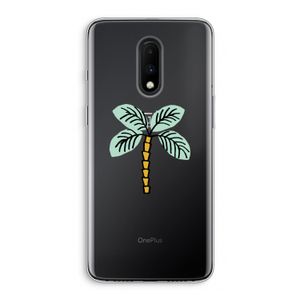 Palmboom: OnePlus 7 Transparant Hoesje