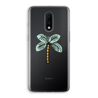 Palmboom: OnePlus 7 Transparant Hoesje