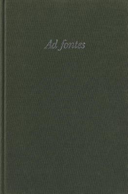 Ad fontes (Hardback)
