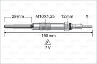 Valeo Gloeibougie 345260