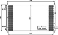 Condensor, airconditioning 35780