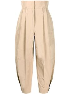 Givenchy pantalon crop à taille haute - Tons neutres