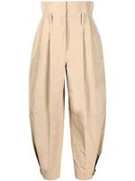 Givenchy pantalon crop à taille haute - Tons neutres