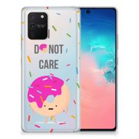 Samsung Galaxy S10 Lite | Siliconen Case | Donut Roze