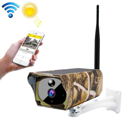 VESAFE VS-Y4 Maple Leaf patroon 1080P HD batterij zonne-WiFi IP Camera steun PIR bewegingsdetectie & infrarood nachtzicht & TF kaart (64 GB Max)