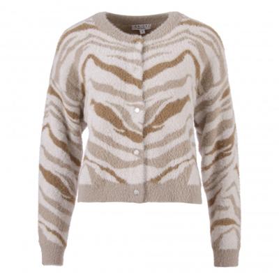 Enjoy - Beige | Dames | Vest | Beige | S | regular | Kamst mode