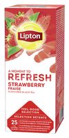 Thee Lipton Refresh Aardbei 25stuks