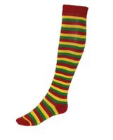 Gekleurde kousen verkleed sokken - thumbnail