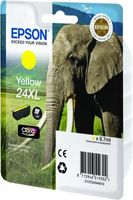 Epson Elephant Singlepack Yellow 24XL Claria Photo HD Ink - thumbnail