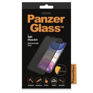 PanzerGlass Privacy CF iPhone XR / iPhone 11 Screenprotector - 9H - Zwart