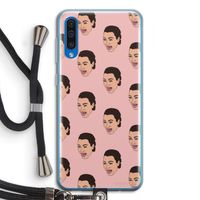 Ugly Cry Call: Samsung Galaxy A50 Transparant Hoesje met koord