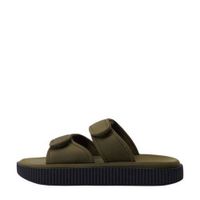 Mango slippers kaki - thumbnail