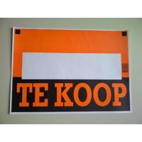 Affiche TE KOOP afmeting 36x25cm