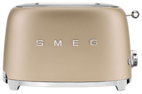 Smeg TSF01CHMEU broodrooster 2 snede(n) Goud 950 W - thumbnail