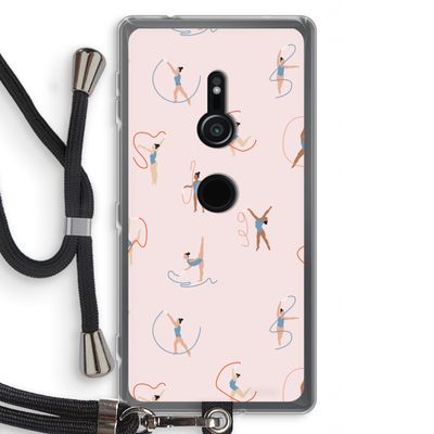 Dancing #3: Sony Xperia XZ2 Transparant Hoesje met koord