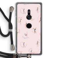 Dancing #3: Sony Xperia XZ2 Transparant Hoesje met koord