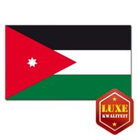 Luxe vlag Jordanië - thumbnail