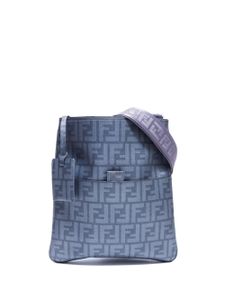 Fendi Pre-Owned sac porté épaule Zucca - Gris