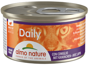 Almo Nature Dailymenu kat mousse konijn 85gr