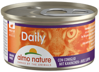 Almo Nature Dailymenu kat mousse konijn 85gr