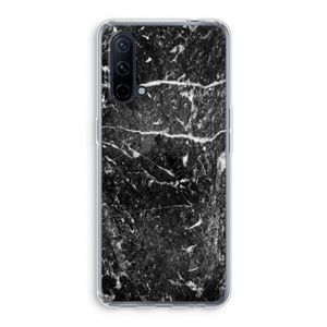 Zwart marmer: OnePlus Nord CE 5G Transparant Hoesje