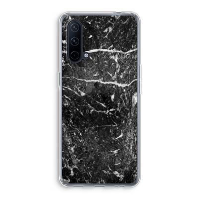 Zwart marmer: OnePlus Nord CE 5G Transparant Hoesje