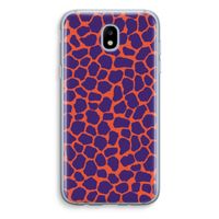 Purple Giraffe: Samsung Galaxy J5 (2017) Transparant Hoesje