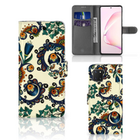 Wallet Case Samsung Note 10 Lite Barok Flower - thumbnail