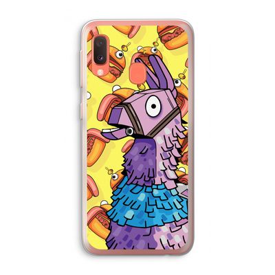 Loot Burger: Samsung Galaxy A20e Transparant Hoesje