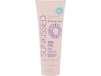 Sunkissed Self Tan Gradual Tan Lotion Medium-Dark 200ml
