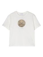 Dolce & Gabbana Kids t-shirt en coton à logo imprimé - Blanc