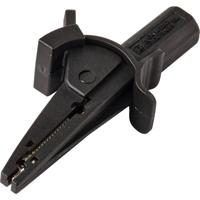 VOLTCRAFT MSK-130 Krokodillenklem Steekaansluiting 4 mm CAT IV 600 V, CAT III 1000 V Zwart