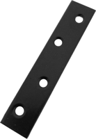 Waelbers Verbindingsplaat 100 mm zwart - 100 Stuk(s) - 241507.13