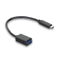 ACT AC7340 USB-C OTG Kabel USB 3.2 Gen2 USB-C Male/USB-A Female - 20 cm - thumbnail