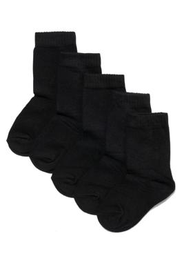 HEMA 5-pak Kindersokken Zwart (zwart)