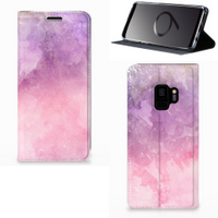 Bookcase Samsung Galaxy S9 Pink Purple Paint - thumbnail