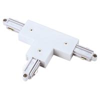 SLV 1-faseT-Connector 1 aarde links wit - 143071