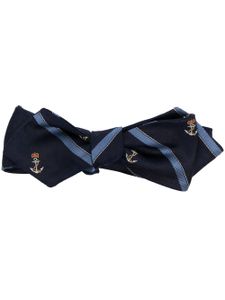 Polo Ralph Lauren nœud papillon à imprimé graphique - Bleu