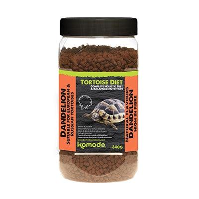 Komodo voer schildpad paardenbloem