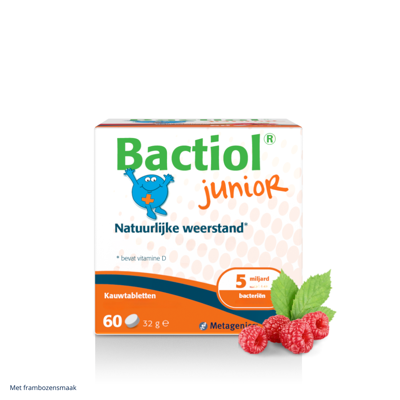 Metagenics Bactiol Junior Kauwtabletten 60Stuks