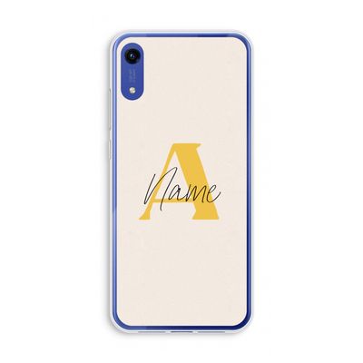 Amber Script: Honor Play 8A Transparant Hoesje