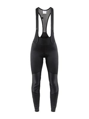 Craft Ideal wind bibtight fietsbroek zwart dames