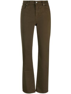 ETRO jean droit à broderies - Vert