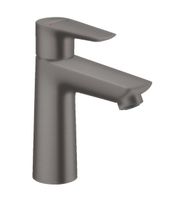 Hansgrohe Talis E wastafelkraan zonder afvoer zwart chroom geborsteld - thumbnail