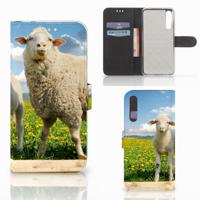 Huawei P20 Pro | Telefoonhoesje | Met pasjeshouder | Schaap en Lammetje