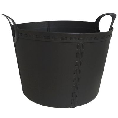 Flexibele Kuip Emmer/wasmand Zwart 40 Liter - Speelgoed Opbergmanden Flexibele Kuip Emmer/wasmand Zwart 40 Liter - Speelgoed Opbergmanden